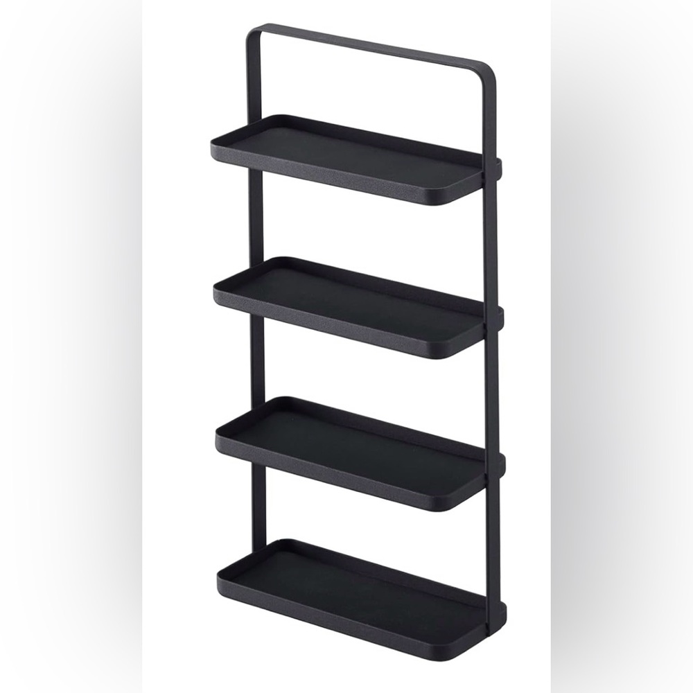 Yamazaki Modern Black Accessories Stand